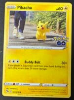2022 - Pokemon - Pikachu Card - Pokemon Go Set No. 027/078