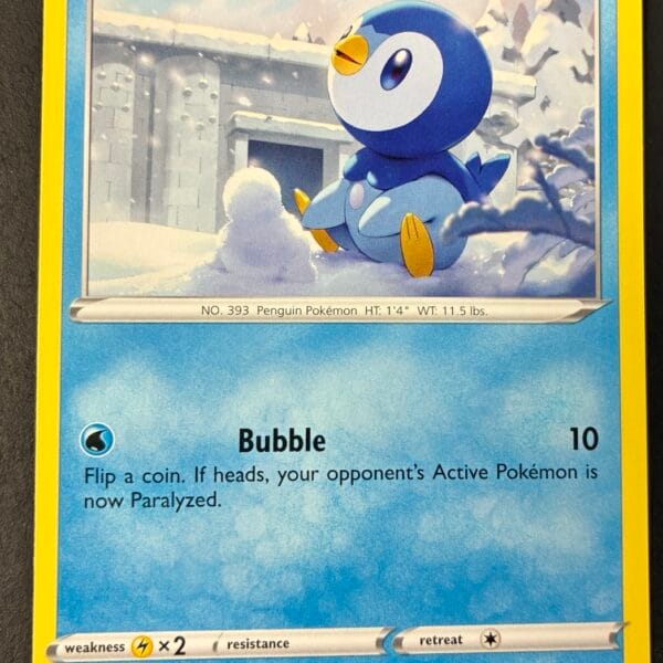 2022 - Pokemon - Piplup - Sword & Shield set 035/172