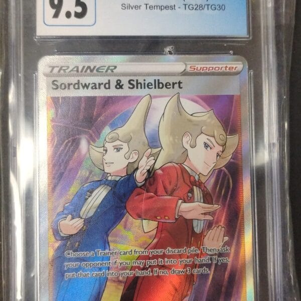 2022 - Pokemon - Sordward & Shielbert - Silver Tempest - TG28/TG30 CGC 9.5
